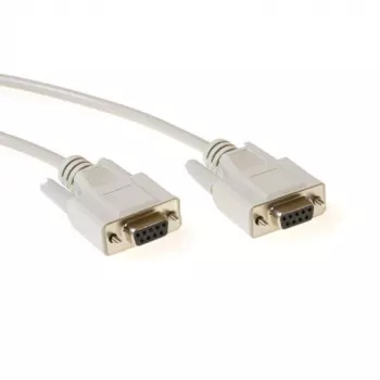 Serial printer cable 9 pin D-sub female - 9 pin D-sub female 5 m ACT AK7324