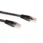 ACT Black 7 meter U/UTP CAT6A patch cable with RJ45 connectors
