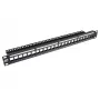ACT 24 Port Keystone-jack patchpanel without connectors