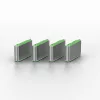 Lindy USB Type C Port Blockers (Without Key) - Pack of 10, Green