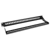 Fiber panel 24 ports unloaded ACT FA2047 Black