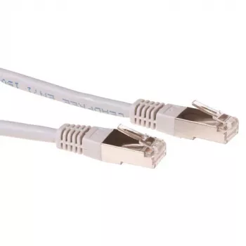 ACT Grey 25 meter LSZH SFTP CAT6 patch cable with RJ45 connectors