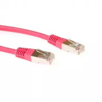 ACT Red 1.5 meter LSZH SFTP CAT6 patch cable with RJ45 connectors