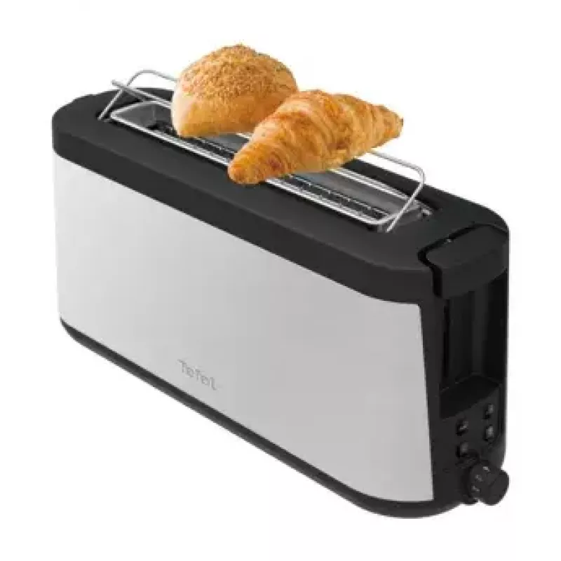 Toaster Tefal TL4308 2 slice 1000 W Black Stainless steel