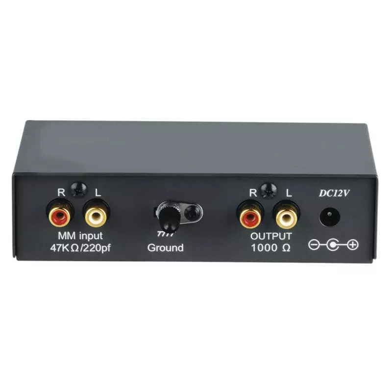 Hama Stereo Phono Preamplifier PA 005 Black, Silver