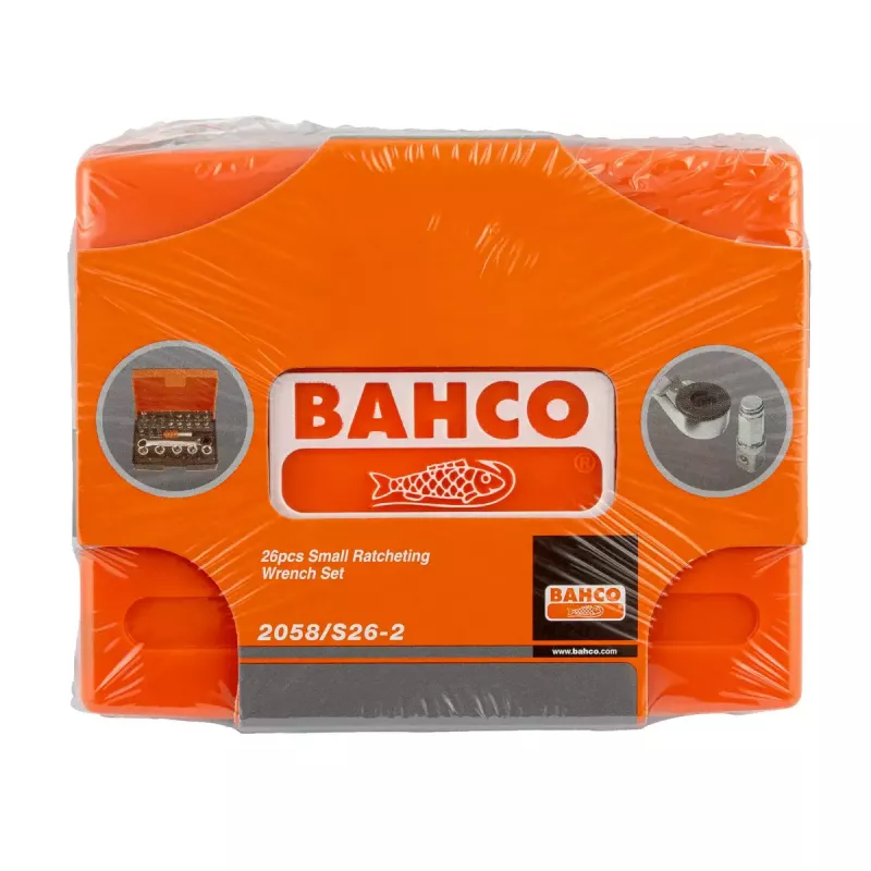Socket set Bahco 2058/S26-2 weight 270 g