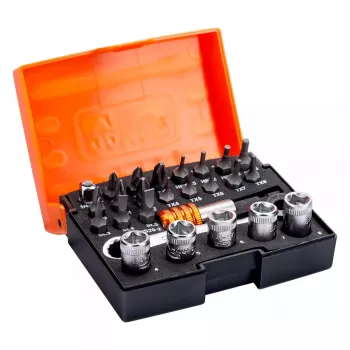 Socket set Bahco 2058/S26-2 weight 270 g