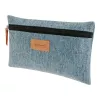 Soft pencil case Herlitz GREENline Polyester Grey 210x15x123 mm