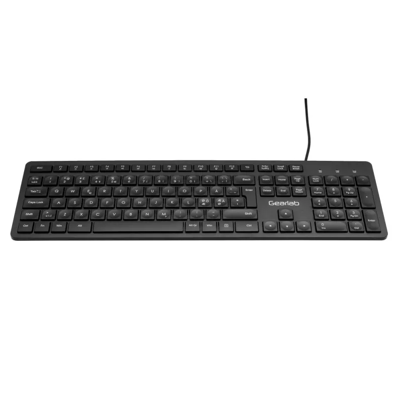 eSTUFF GLB211102 keyboard Office USB QWERTY Nordic Black