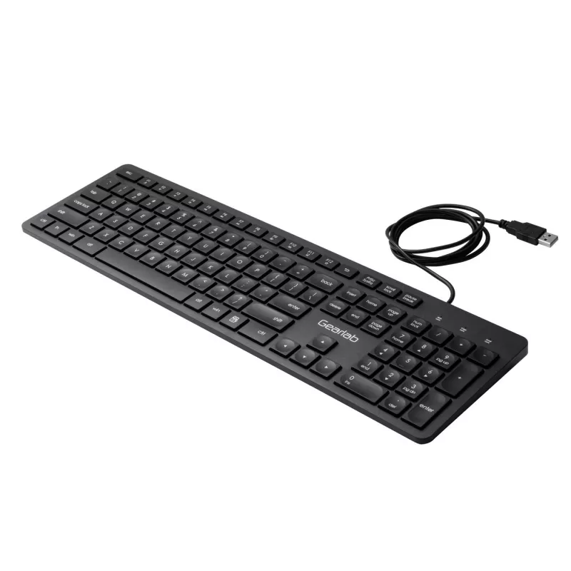 eSTUFF GLB211202 keyboard Office USB QWERTY US International Black