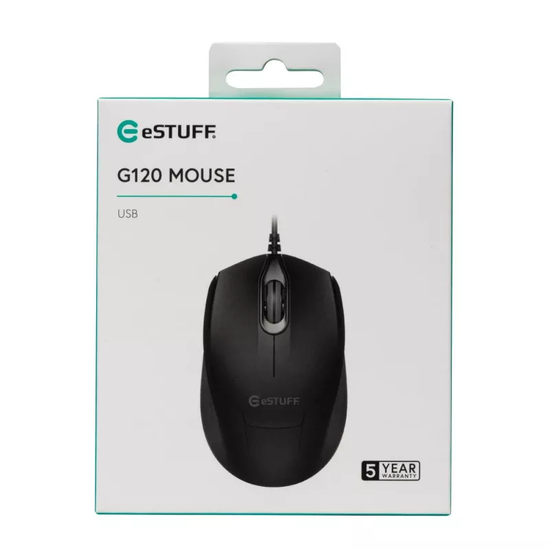 eSTUFF GLB213002 mouse Office Ambidextrous USB Type-A Optical 1200 DPI
