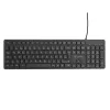 eSTUFF GLB211402 keyboard Office USB QWERTZ German Black