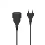Hama 00223262 power extension 3 m 1 AC outlet(s) Indoor Black