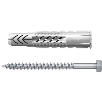 Screw & wall plug kit Fischer 83628 suitable for brick concrete