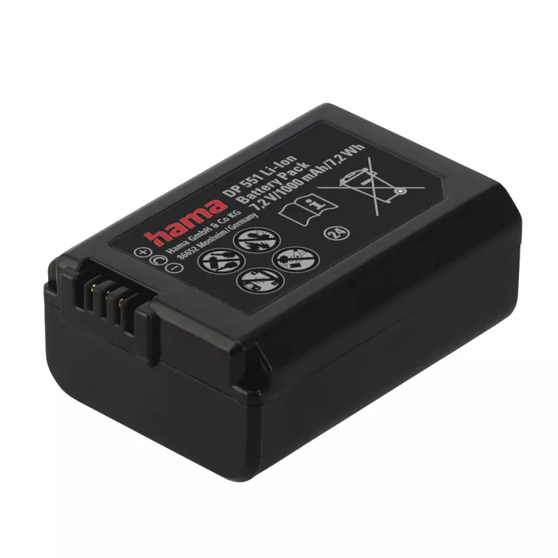 Battery Hama DP 551 Lithium-Ion 1000 mAh for Camera