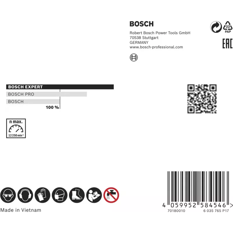 Bosch 2 608 901 391 rotary tool grinding/sanding supply Cut-off disc