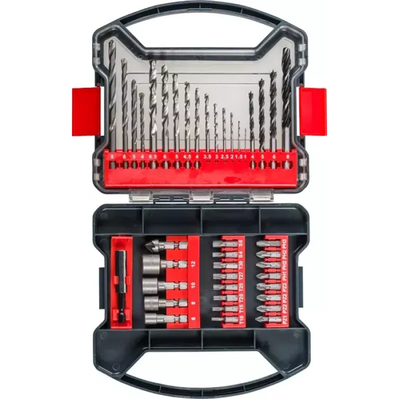 Screwdriver Bit Set KWB 109104 41 pcs Phillips Pozidriv Torx
