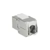 ACT Keystone Jack RJ45 CAT6A Shielded toolless with dust cover