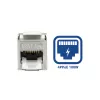 ACT Keystone Jack RJ45 CAT6A Shielded toolless with dust cover