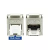 ACT Keystone Jack RJ45 CAT6A Shielded toolless with dust cover