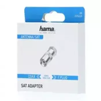 Hama 00205222 coaxial connector F-type 1 pc(s)