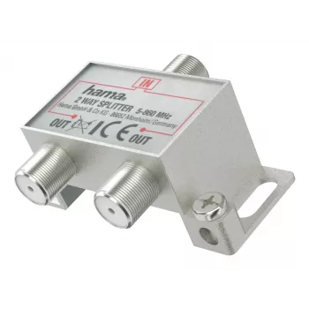 Cable splitter Hama 00205230 Silver 5 - 862 MHz