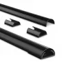 Hama 00220990 cable organizer Universal Cable duct Black 1 pc(s)