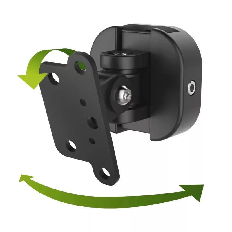 Hama 00220887 speaker mount Wall Metal, Plastic Black