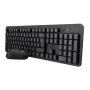 Trust TKM-360 keyboard Mouse included Office RF Wireless QWERTZ German Black