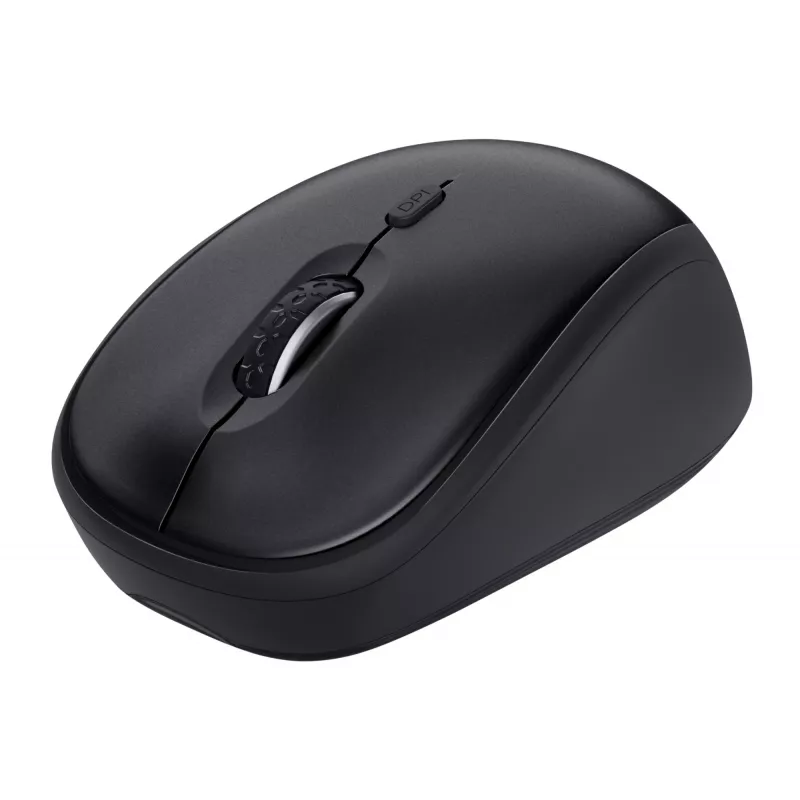 Trust TKM-360 keyboard Mouse included Office RF Wireless QWERTZ German Black