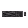 Trust TKM-360 keyboard Mouse included Office RF Wireless QWERTZ German Black