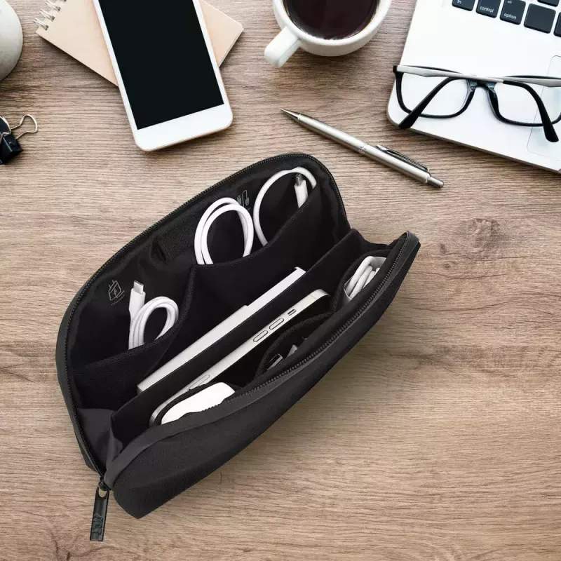 ACT City Accessory Travel Organizer, made from recycled plastic bottles