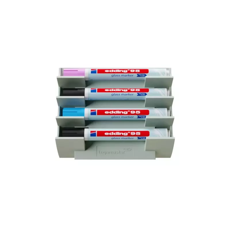 Marker holder for glassboard Legamaster, sage green, plastic, 156 g