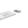 Hama WKM-550 keyboard Mouse included Home/Office RF Wireless + Bluetooth QWERTZ German Grey, White