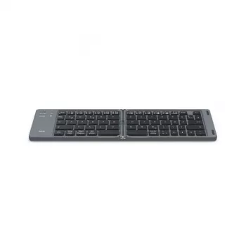 Hama Travel 450 QWERTZ German Bluetooth Black, Dark Grey