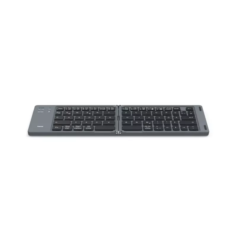 Hama Travel 450 QWERTZ German Bluetooth Black, Dark Grey