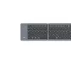 Hama Travel 450 QWERTZ German Bluetooth Black, Dark Grey