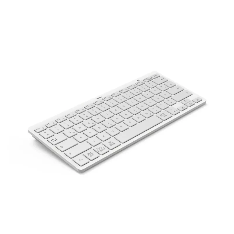 Hama Travel 400 QWERTZ German Bluetooth Grey, White