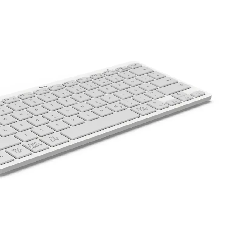 Hama Travel 400 QWERTZ German Bluetooth Grey, White
