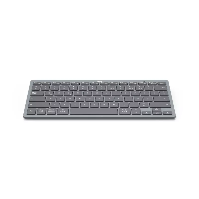 Hama Travel 400 QWERTZ German Bluetooth Black, Dark Grey
