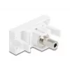 Socket outlet DeLOCK 90848 2 x 3.5mm Male White
