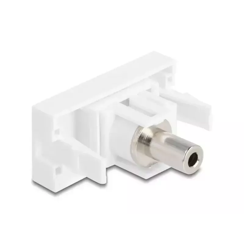 Socket outlet DeLOCK 90848 2 x 3.5mm Male White