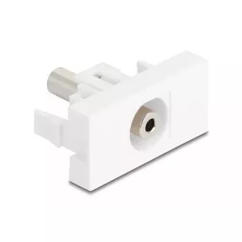 Socket outlet DeLOCK 90848 2 x 3.5mm Male White