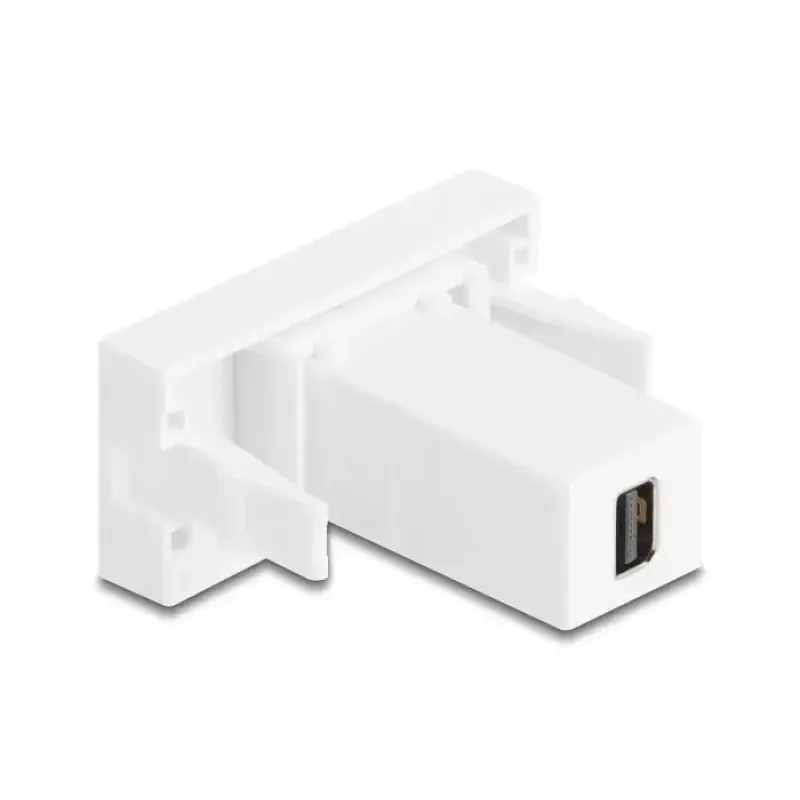 DeLOCK 90842 Mini DisplayPort Socket Outlet White Male to Male