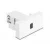DeLOCK 90842 Mini DisplayPort Socket Outlet White Male to Male