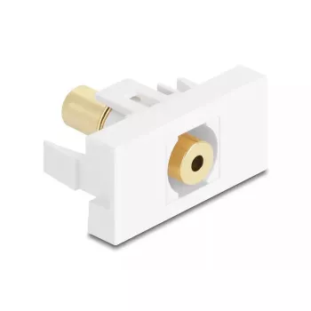 Socket Outlet DeLOCK 90841 2 x 3.5mm Male Male White