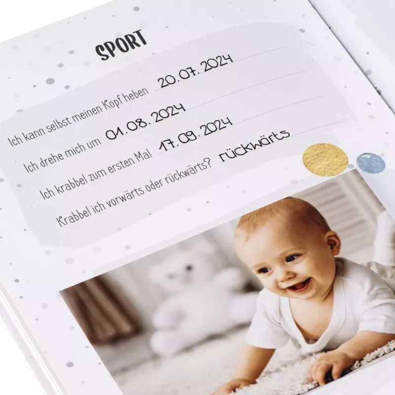 Baby diary Hama To The Moon Multicolour 220x290 mm