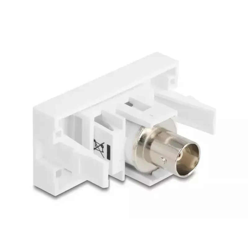 DeLOCK keystone module 90855 BNC BNC White 22.5mm 45mm 33mm