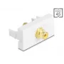 DeLOCK Keystone Module 90859 RCA Connector White Yellow