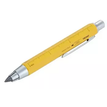 Mechanical Pencil TROIKA ZIMMERMANN 5.6 mm HB Yellow Brass
